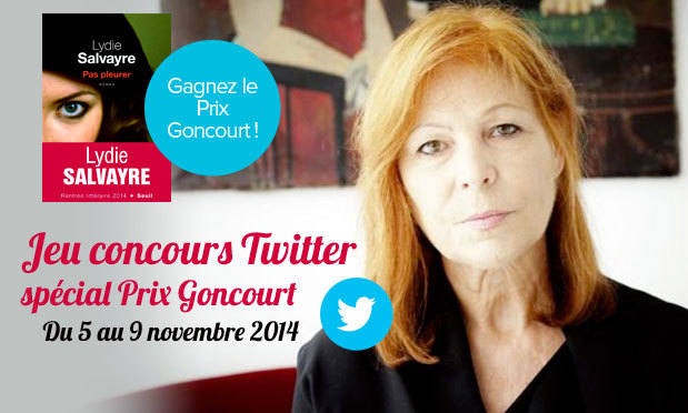 Concours Twitter : gagnez le prix Goncourt ! Concours Twitter : gagnez le prix Goncourt !