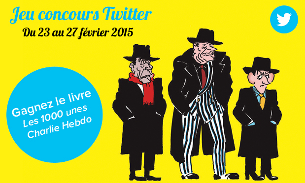 Concours Twitter : gagnez le livre "Les 1000 unes Charlie Hebdo" !