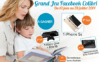 Concours Facebook Colibri : gagnez un iPhone 5s et de nombreux lots !