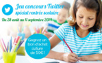 Concours Twitter : gagnez un bon d'achat culture de 50€ !